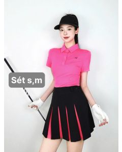 Áo Váy Golf Nữ NETLS11 - Mát Lạnh Thoáng Khí Phong Cách Hàn Quốc